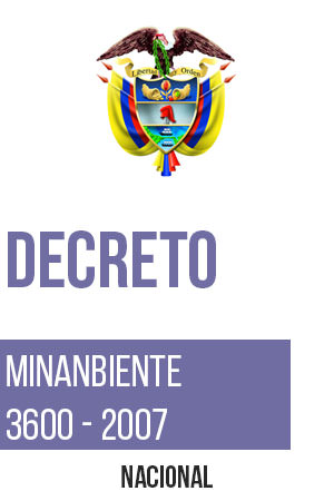 DECRETO 3600-2007 minambiente