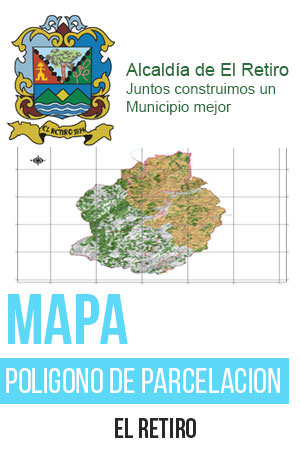 El Retiro Mapa POLIGONO DE PARCELACION No.12