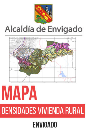 Envigado Mapa Densidades Vivienda Rurales