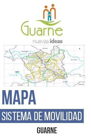 Guarne CR_034 Mapa Sistema de movilidad