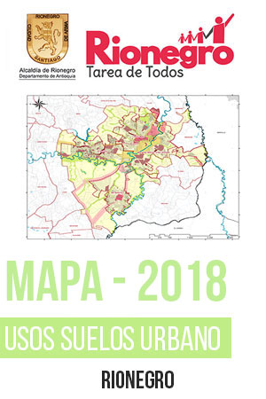 Rionegro Mapa Usos del Suelo Urbano 2018